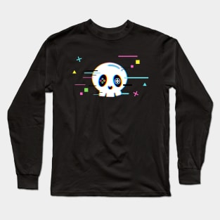 Gamer Skull Long Sleeve T-Shirt